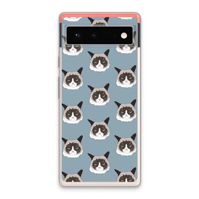 It's a Purrr Case: Google Pixel 6 Transparant Hoesje