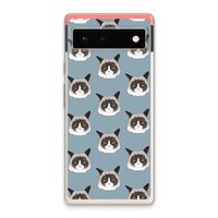 It's a Purrr Case: Google Pixel 6 Transparant Hoesje