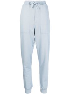 Nanushka pantalon de jogging Shay à broderies - Bleu