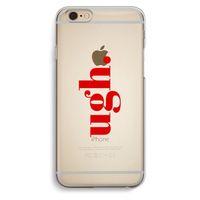 Ugh: iPhone 6 / 6S Transparant Hoesje