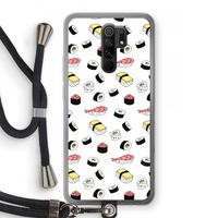 Sushi time: Xiaomi Redmi 9 Transparant Hoesje met koord