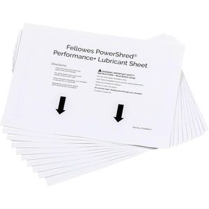 Fellowes 4025601 papierversnipperaaraccessoire 10 stuk(s) Smeermiddelbladen