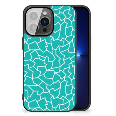 iPhone 13 Pro Leuk Telefoonhoesje Cracks Blue