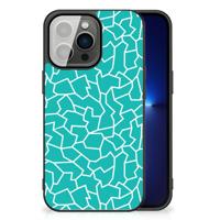 iPhone 13 Pro Leuk Telefoonhoesje Cracks Blue