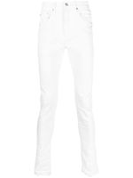 Purple Brand jean skinny à patch logo - Blanc