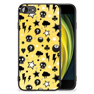 Telefoonhoesje iPhone SE 2022 | SE 2020 | 7/8 Punk Geel