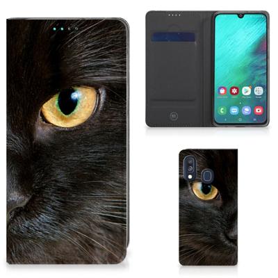 Samsung Galaxy A40 | Hoesje maken | Zwarte Kat