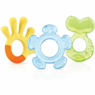 Bijtring voor baby's Nûby (3 Onderdelen)