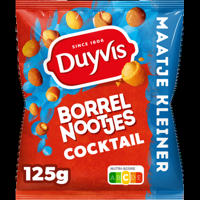 Duyvis Borrelnootjes Cocktail Pinda Noten 125 g bij Jumbo