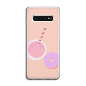 Donut: Samsung Galaxy S10 4G Transparant Hoesje