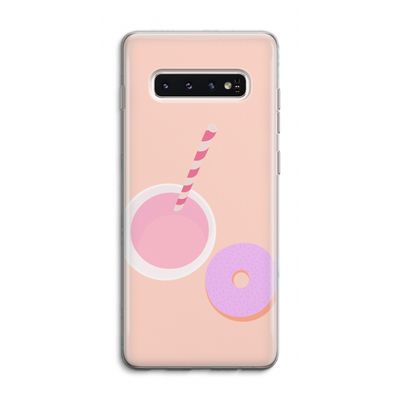 Donut: Samsung Galaxy S10 4G Transparant Hoesje