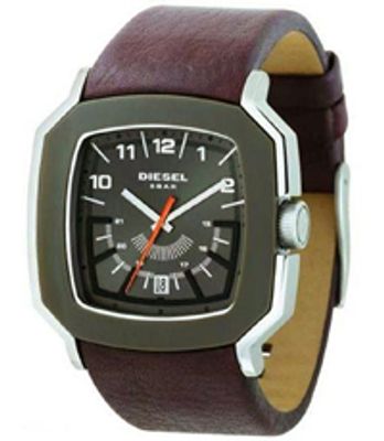 Horlogeband Diesel DZ1139 / DZ1140 Leder Bruin 28mm