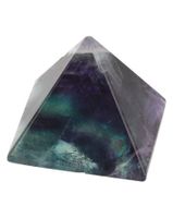 Edelsteen Piramide Fluoriet - 30 mm - thumbnail