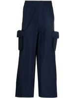 Sunnei pantalon ample à poches cargo - Bleu