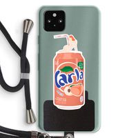 S(peach)less: Pixel 5a 5G Transparant Hoesje met koord