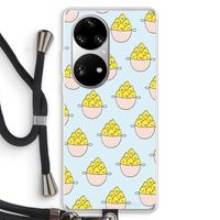 Citroenen: Huawei P50 Pro Transparant Hoesje met koord