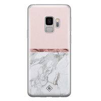 Samsung Galaxy S9 siliconen telefoonhoesje - Rose all day