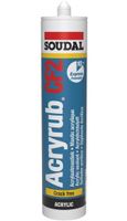 Soudal Acryrub CF2 | Acrylaatkit | Wit | 310 ml - 121616