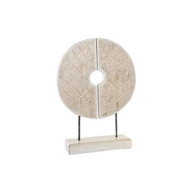 Decoratieve figuren DKD Home Decor Wit Ijzer Cirkels (41 x 12 x 55 cm)