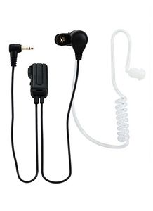 Alecto FRH-10 DUO hoofdtelefoon/headset Bedraad In-ear Bosbes, Transparant