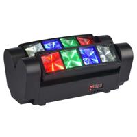 LIGHT4ME Spider MKII Turbo - 8x3W RGBW LED-effect