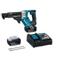 Makita DFR452RTJ | 18 V | Schroefautomaat | 20-41 mm | 5,0 Ah accu (2 st) | snellader in Mbox DFR452RTJ