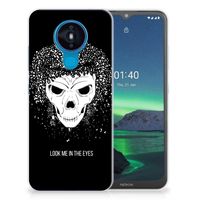 Silicone Back Case Nokia 1.4 Skull Hair - thumbnail