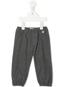 Il Gufo pantalon à taille élastiquée - Gris