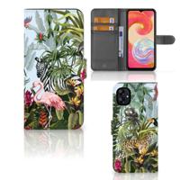 Telefoonhoesje | Met pasjeshouder | voor Samsung Galaxy A04e Jungle
