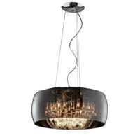 Trio Design hanglamp Vapore 6-lichts 50cm smoke 311210606