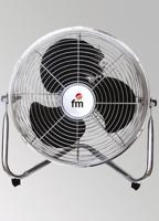 Vloerventilator Grupo FM F30 Ø 30 cm 55W Zwart