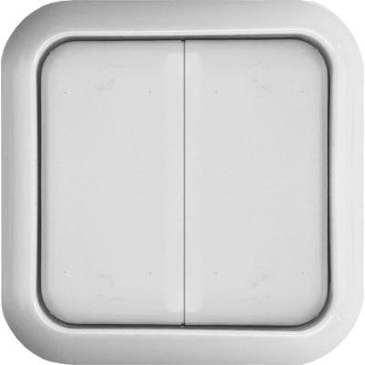 Benson opbouw schakelaar serie wit - 4650087