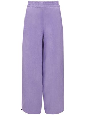 JW Anderson pantalon ample à lien de resserrage - Violet