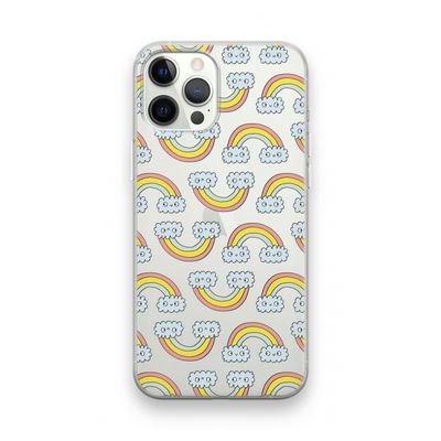 Regenboog: iPhone 12 Pro Transparant Hoesje