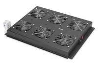 Digitus DN-19 FAN-6-SRV-B 19 inch 6 x Ventilator voor patchkast 1 HE Zwart - thumbnail