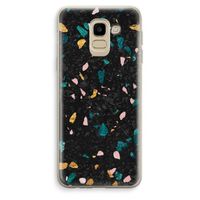 Terrazzo N°10: Samsung Galaxy J6 (2018) Transparant Hoesje