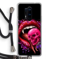 Dodelijk zoet: OnePlus 8 Pro Transparant Hoesje met koord