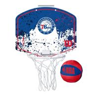 WILSON NBA TEAM MINI HOOP 76ERS WILSON NBA TEAM MINI HOOP 76ERS
