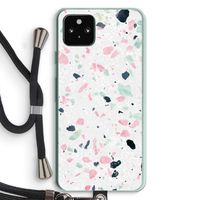 Terrazzo N°3: Pixel 5a 5G Transparant Hoesje met koord