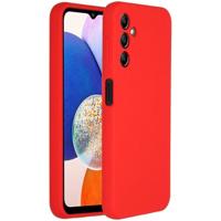 Accezz Liquid Silicone Backcover Samsung Galaxy A14 (5G) Telefoonhoesje Rood