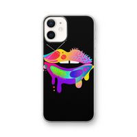 Lip Palette: iPhone 12 Transparant Hoesje
