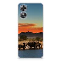 OPPO A17 | TPU Hoesje | Olifanten
