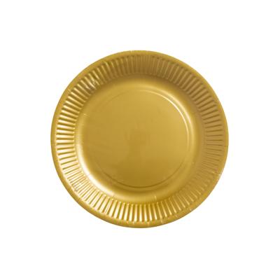 Gouden Bordjes 8st (23cm)