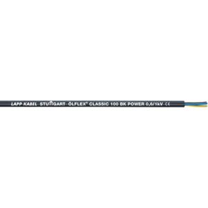 LAPP ÖLFLEX® CLASSIC 100 BK POWER Stuurstroomkabel 3 G 1.50 mm² Zwart 1120463/100 100 m