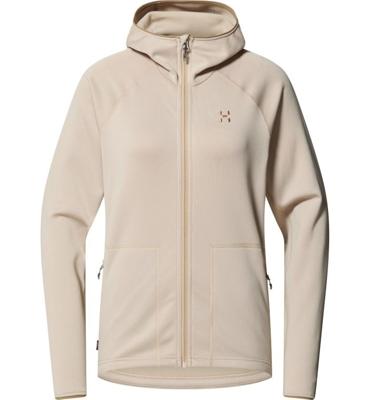 Haglofs Magma Mid Hood Isolatiejas Dames Chalk Beige XL