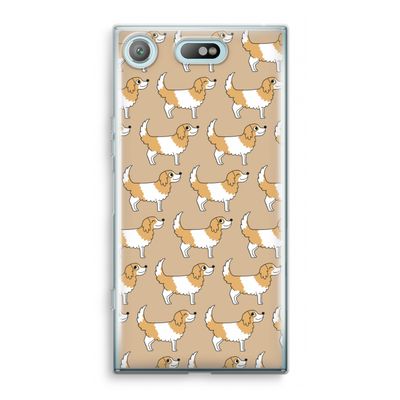 Doggy: Sony Xperia XZ1 Compact Transparant Hoesje