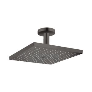 Hansgrohe Hoofddouche Raindance E 300 1jet Plafondbevestiging Geborsteld Zwart Chroom