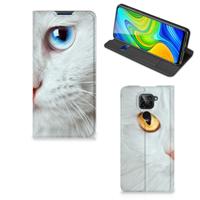 Xiaomi Redmi Note 9 | Hoesje maken | Witte Kat