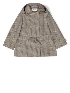 Bonpoint manteau Charlene à carreaux - Marron