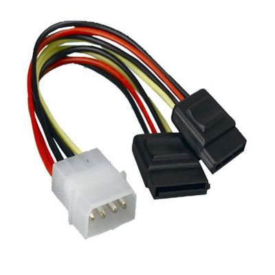 SATA Y-splitter voedingskabel